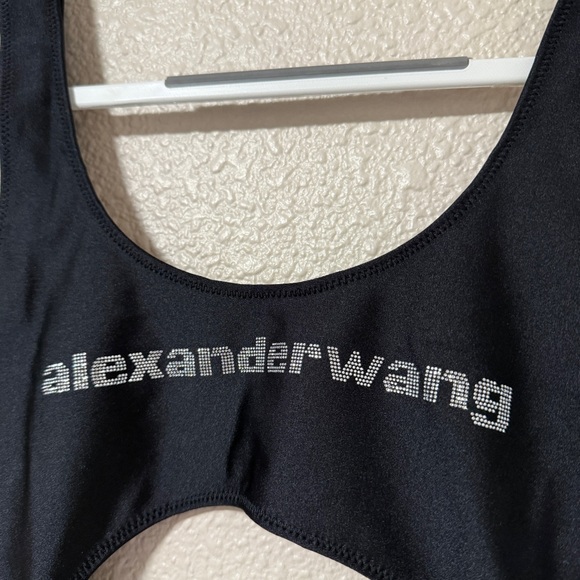 NWT Alexander Wang Cutout Swimsuit Sexy Swimsuit Black Swimsuit Holiday Beach - Picture 5 of 10